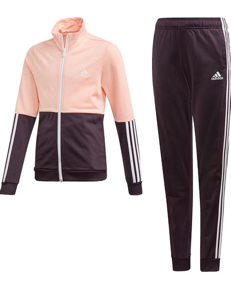 adidas anzug mädchen schwarz|trainingsanzüge für mädchen.